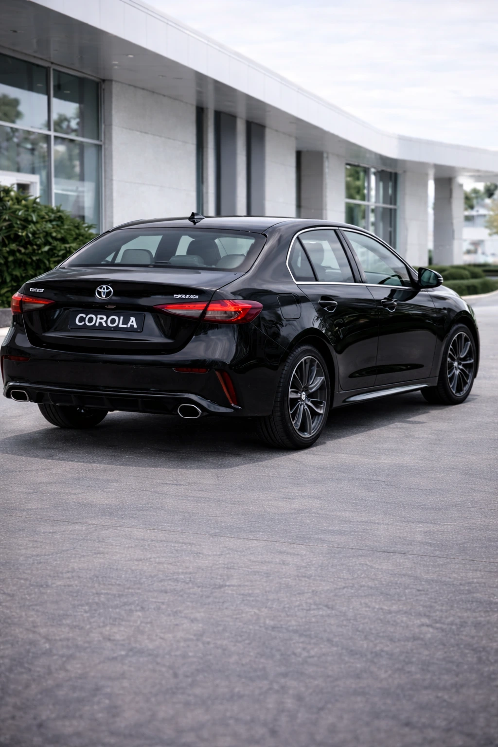 Sedan com película automotiva Prime Core aplicada, proporcionando conforto térmico e visual sofisticado